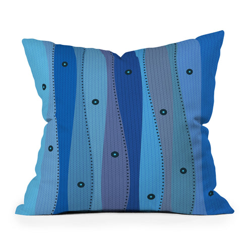 Viviana Gonzalez Textures Abstract 11 Throw Pillow