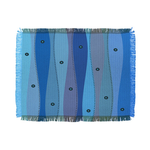 Viviana Gonzalez Textures Abstract 11 Throw Blanket