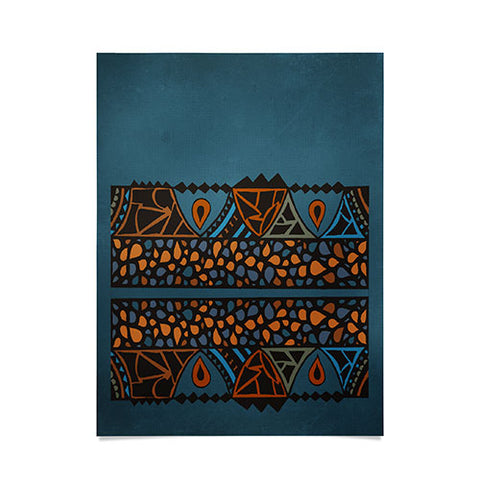 Viviana Gonzalez Textures Abstract 13 Poster