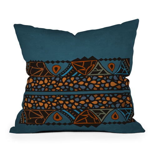 Viviana Gonzalez Textures Abstract 13 Throw Pillow