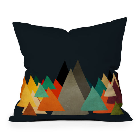 Viviana Gonzalez Textures Abstract 14 Throw Pillow