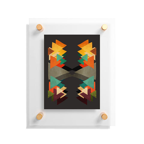 Viviana Gonzalez Textures Abstract 16 Floating Acrylic Print