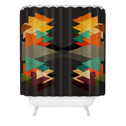 Viviana Gonzalez Textures Abstract 16 Shower Curtain