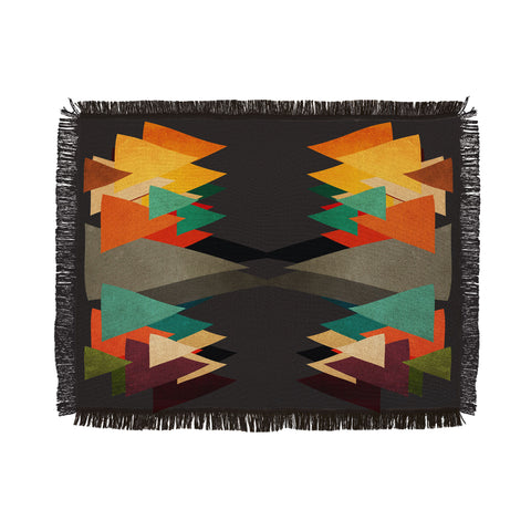 Viviana Gonzalez Textures Abstract 16 Throw Blanket