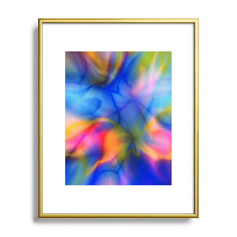 Viviana Gonzalez Textures Abstract 20 Metal Framed Art Print