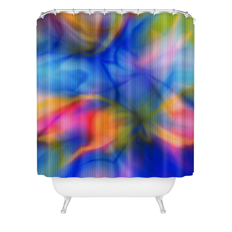 Viviana Gonzalez Textures Abstract 20 Shower Curtain