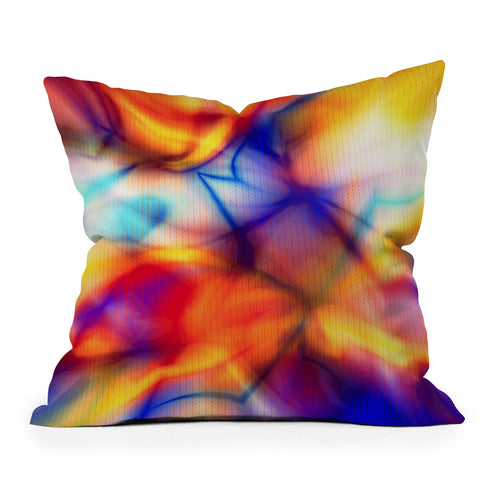 Viviana Gonzalez Textures Abstract 21 Throw Pillow