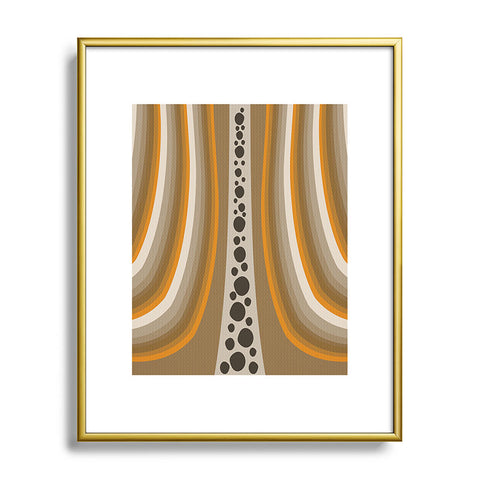 Viviana Gonzalez Textures Abstract 4 Metal Framed Art Print