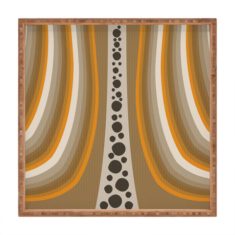 Viviana Gonzalez Textures Abstract 4 Square Tray