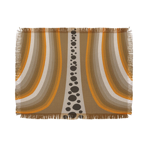 Viviana Gonzalez Textures Abstract 4 Throw Blanket