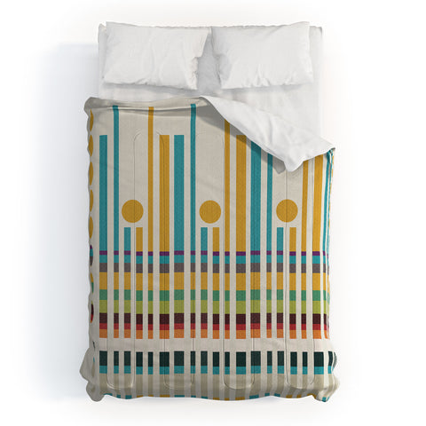 Viviana Gonzalez Textures Abstract 5 Comforter