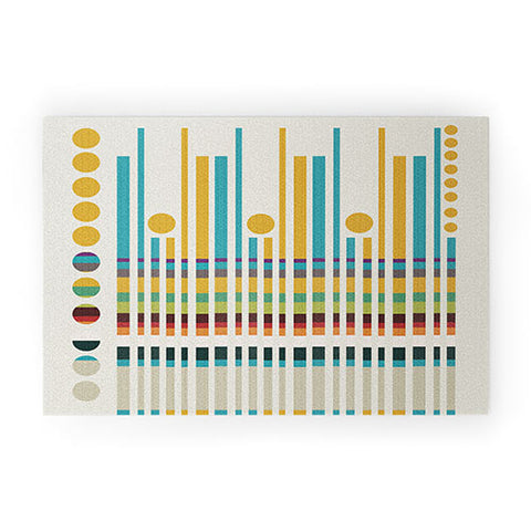 Viviana Gonzalez Textures Abstract 5 Welcome Mat