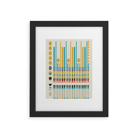 Viviana Gonzalez Textures Abstract 5 Framed Art Print