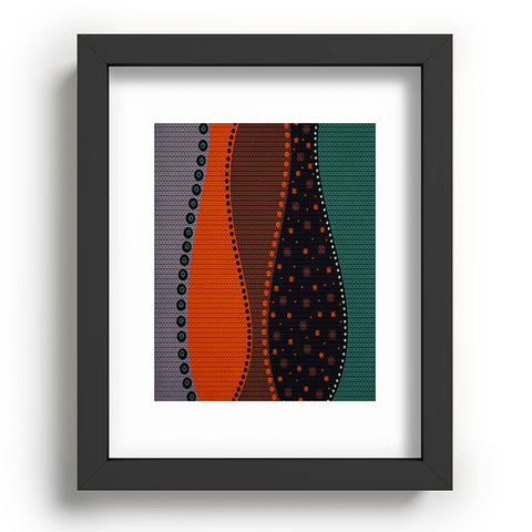Viviana Gonzalez Textures Abstract 6 Recessed Framing Rectangle