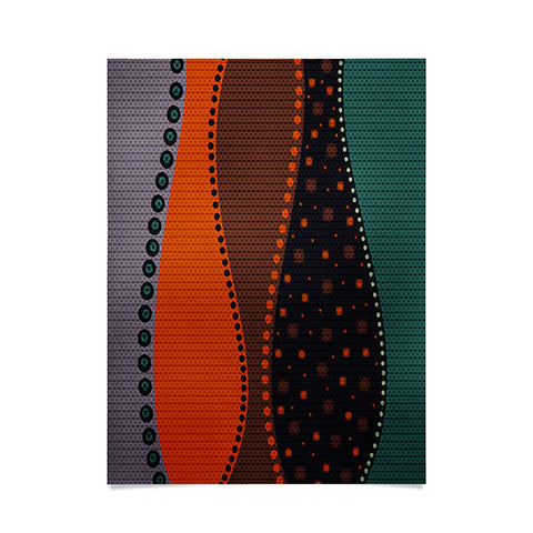 Viviana Gonzalez Textures Abstract 6 Poster