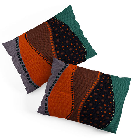 Viviana Gonzalez Textures Abstract 6 Pillow Shams