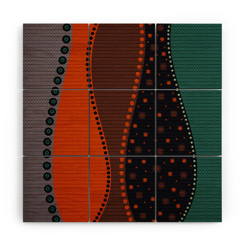 Viviana Gonzalez Textures Abstract 6 Wood Wall Mural