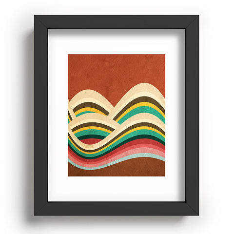 Viviana Gonzalez Textures Abstract 7 Recessed Framing Rectangle