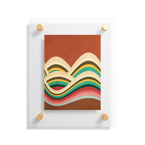 Viviana Gonzalez Textures Abstract 7 Floating Acrylic Print