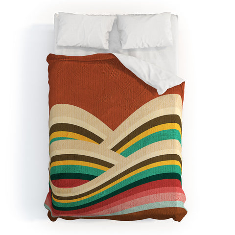 Viviana Gonzalez Textures Abstract 7 Duvet Cover