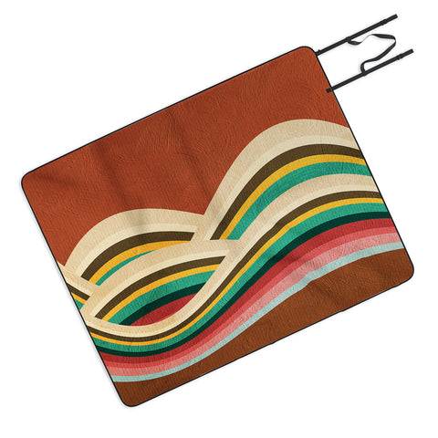 Viviana Gonzalez Textures Abstract 7 Picnic Blanket