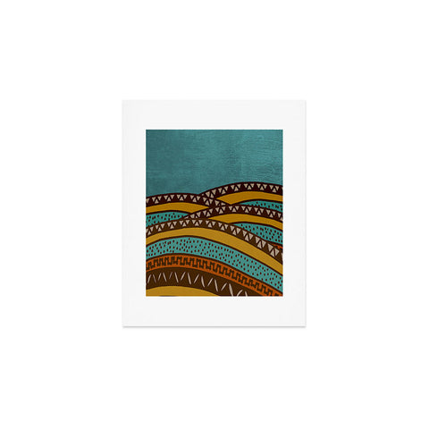 Viviana Gonzalez Textures Abstract 9 Art Print