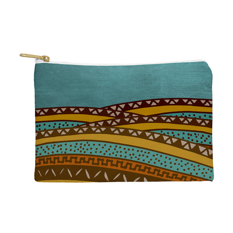 Viviana Gonzalez Textures Abstract 9 Pouch
