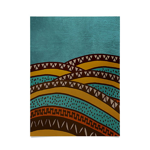 Viviana Gonzalez Textures Abstract 9 Poster