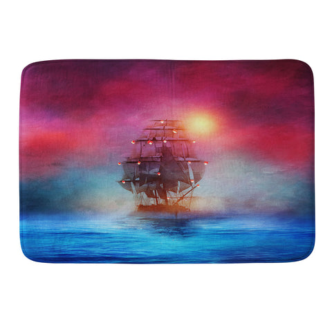 Viviana Gonzalez The lights Memory Foam Bath Mat