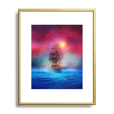 Viviana Gonzalez The lights Metal Framed Art Print