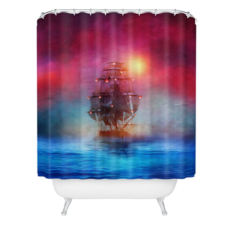 Viviana Gonzalez The lights Shower Curtain