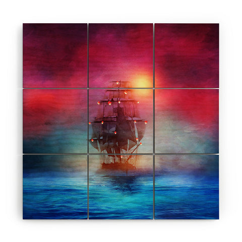 Viviana Gonzalez The lights Wood Wall Mural