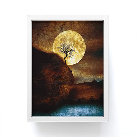 Viviana Gonzalez The Moon and the Tree Framed Mini Art Print