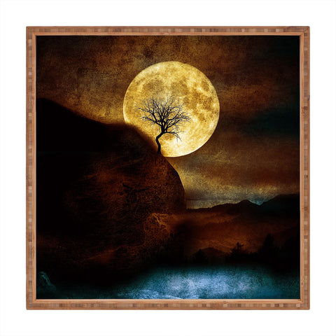 Viviana Gonzalez The Moon and the Tree Square Tray