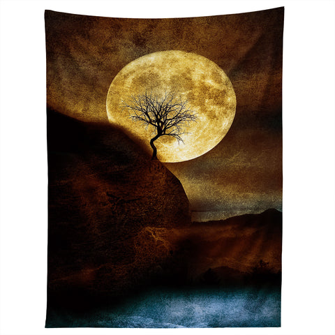 Viviana Gonzalez The Moon and the Tree Tapestry
