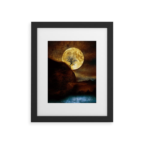 Viviana Gonzalez The Moon and the Tree Framed Art Print