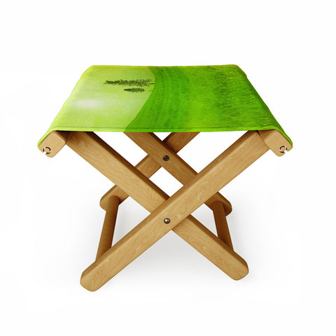 Viviana Gonzalez Trees And Shinning Field I Folding Stool