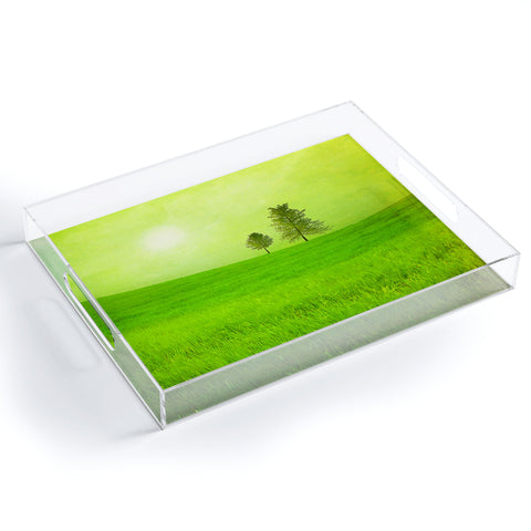 Viviana Gonzalez Trees And Shinning Field I Acrylic Tray