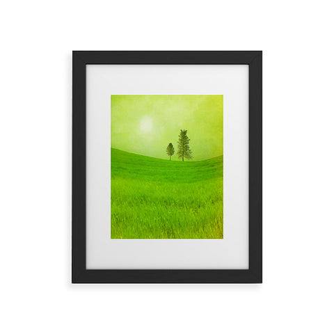 Viviana Gonzalez Trees And Shinning Field I Framed Art Print