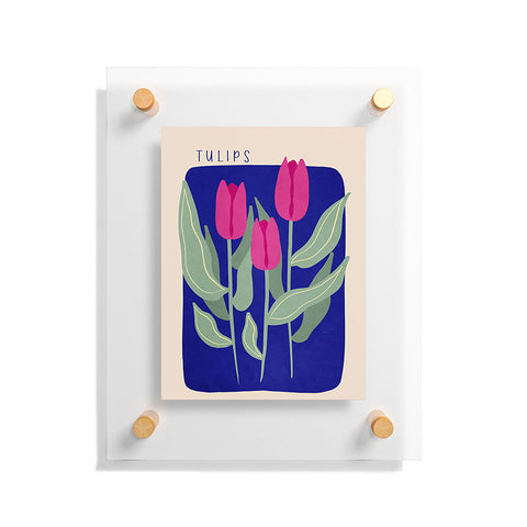 Viviana Gonzalez Tulips 03 Floating Acrylic Print