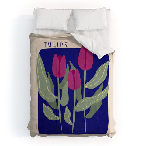 Viviana Gonzalez Tulips 03 Comforter