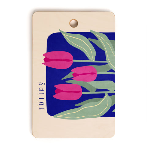 Viviana Gonzalez Tulips 03 Cutting Board Rectangle