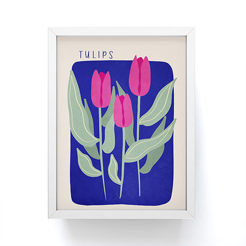 Viviana Gonzalez Tulips 03 Framed Mini Art Print