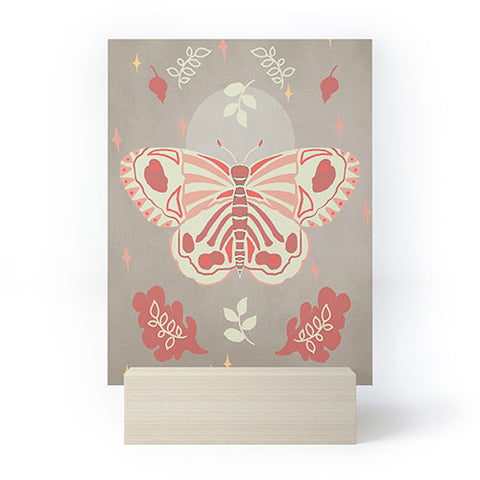 Viviana Gonzalez Vintage Butterfly 02 Mini Art Print