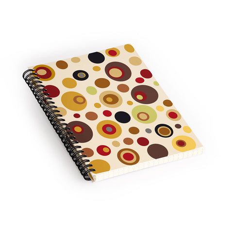 Viviana Gonzalez Vintage Colorplay 1 Spiral Notebook