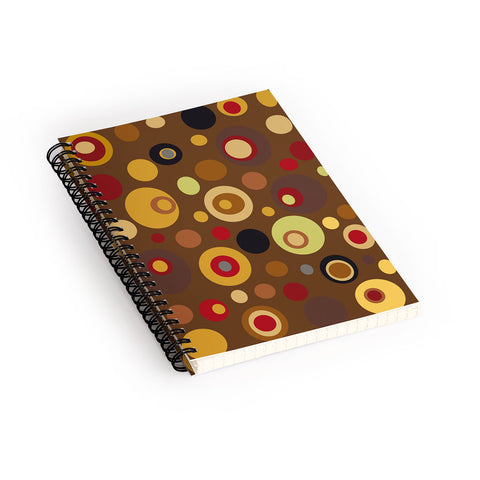 Viviana Gonzalez Vintage Colorplay 3 Spiral Notebook