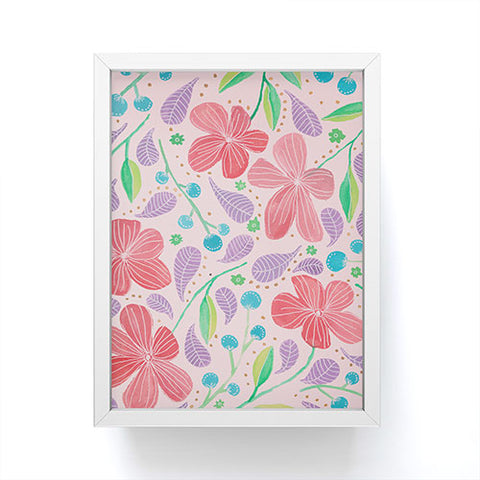 Viviana Gonzalez Vintage Floral IV Framed Mini Art Print