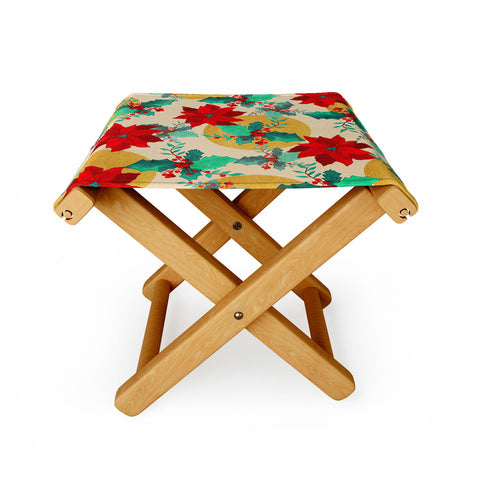 Viviana Gonzalez Vintage Holiday 1 Folding Stool