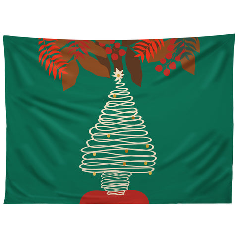 Viviana Gonzalez Vintage holiday Tapestry