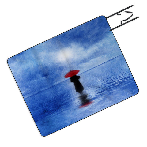 Viviana Gonzalez Waiting In The Sea Picnic Blanket